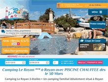 Tablet Screenshot of le-royan.com